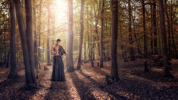 Photograph Dusan Holovej Samurai on One Eyeland